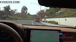 Cecelia Taylor Gives Amazing Roadhead On Date