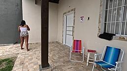 wife gets cum in mouth