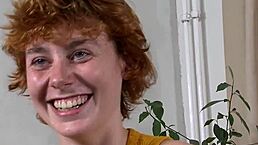 Polyamorous Berliner Masturbates Deliciously In Front Of Camera!