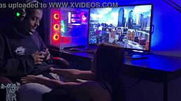 Hey, check out this Brazilian milf in a femdom handjob game competing against Marvel Spider-Man 2 😏