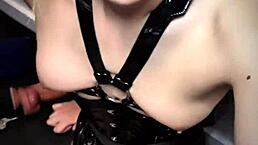 cute asian ladyboy lexi faith combines footfetish with anal play and cumshot