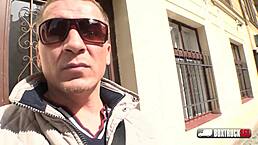 Kate Ross Tastes Big Cock In Public Scene