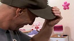 why does this blonde teen 18+ deepthroat a huge cock until her face gets covered in cum?