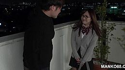 These Japanese students are showering together and things got steamy