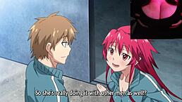 This hot bigtits girl gets gangbanged in school by monsters, her natural boobs bouncing wildly in the cosplay action.