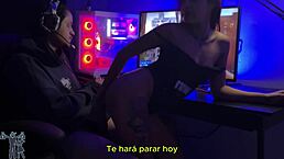 Hey, check out this Brazilian milf in a femdom handjob game competing against Marvel Spider-Man 2 😏