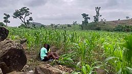 We headed to the ranch with my curvy girlfriend for more homemade fun in part two