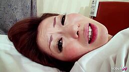 Skinny teen 18+ gets fucked and creampied, want more?