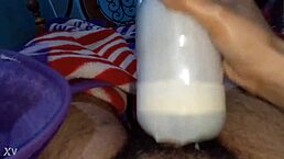 Fast Fun with Amateur Cumshot and Big Cock Jerking