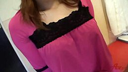 Pink nipple amateur's blowjob and cum in mouth - madoka 1