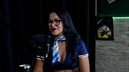 This latina always dreamed of being a flight attendant but got fired after five months for wild sex on planes and orgies during flights with tifany rocha in see through lingerie at swing cast