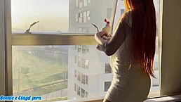 The hot maid asks for a salary raise and gets cock in her ass