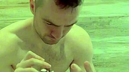 Bold Behind-the-Scenes Prep for Shooting Porn with Tall Muscular Brunette Amateur