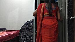 Maid was cleaning the cupboard when owner came and had sex.