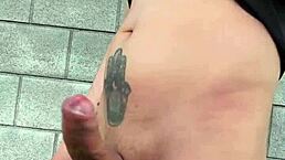 I took off my pants and gave myself a good jerk in a public place