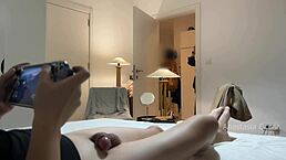 Stepmom and i prepare for dinner while husband relaxes showing cock in cfnm outdoors