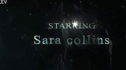 hot newbie sar collins takes big black cock deep in her gaping pussy and ass