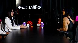 he desired a session with his arriving wife and premature client avoiding anal - marcelly melo sheer red