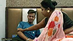 indian bengali village bhabhi has rough shaved pussy doggystyle anal sex with naughty devar interracial big cock monster in hot xxx ranch setting kissing girlfriend