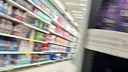 Wife shows off without panties in public street car