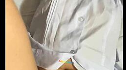 colegiala culona de 18 años graba su primer video casero con su profesor de fisica