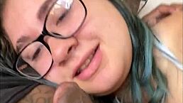 Getting ready for interracial face fucking with big black cock and cum in mouth full video on sheer