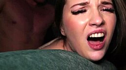 Sexy Brunette Vika Lita Gets Her Tight Pussy Fingered and Fucked Passionately by Lover with Monster Cock