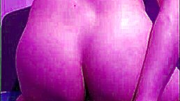 Transsexual solo session involves assfucking with dildo then licking it clean in intense anal play outdoors.