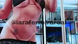 i can't resist showing off my big ass and huge tits like this loira gostosa in every teasing moment at home