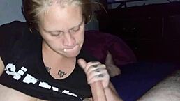 My girlfriend is smoking that pole like a pro friend