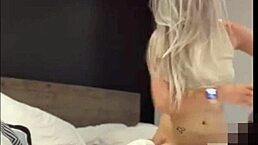 Horny skinny tinder girl rides and sucks big cock nonstop until swallowing all the cum in passionate cowgirl.