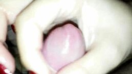 I try to give the best handjob but sometimes I mess up the rhythm a bit.