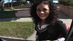 Summer Bailey Always Has Ice Cream Before Sex In Lingerie With Big Tits And Anal Fingering On Bed In Fishnets