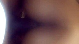 teen slut rides that huge black cock until she gets a massive creampie