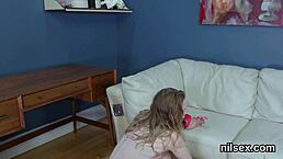 frisky cutie endures harsh anal therapy in ass hole asylum