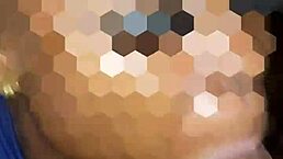 Milf Sucking Big Cock While Getting Fucked in Ass with Blowjob