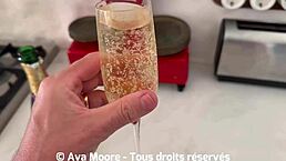 i squirted everywhere facing neighbors then sucked big cock for cum on my tits outdoors