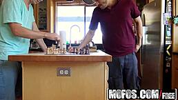 Cece Capella shows off her perky big tits on the beach in this Mofos video, getting a facial cumshot from the amateur Latina.