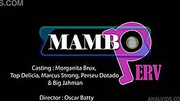 19 years old pretty faced brazilian morganita brux gets fucked by 4 monster cocks in dap with no pussy just anal 3on1 intense