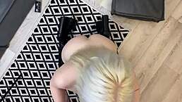 i feel so passionate fucking sexy realtor with blonde hair and tight pussy in doggystyle