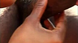 hey whore, ready to swap cum in this outdoor ffm with ebony sucking?