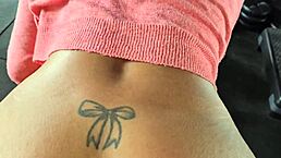 Morena Gostosa Fucked in Gym with Cum Inside