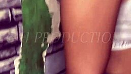 Ghetto slut Lill Shorty GH, how do you take dick like that in missionary?