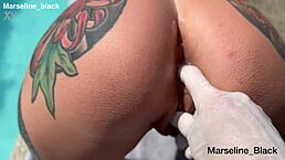 the master gave me a golden shower, fucked my ass hard, and covered my face in cum