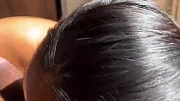 Dreamy Brunette Delivers Passionate Blowjob to Her Boyfriend in Amateur Couple Video by Nysdel