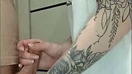 Hey, you won't believe it, my stepmom's friend grabbed my dick and jerked it off right at that wild house party