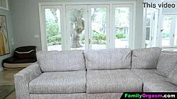 Why do these troublemaker brothers always fuck their petite stepsisters on the sofa?