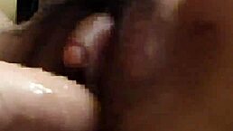 Japanese FTM watches erotic videos while using dildo for amateur toy masturbation