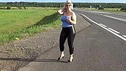 check out this big ass in leather leggings