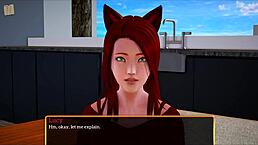 my new family gathers for a casual homemade game night with redhead amateurs